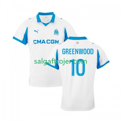 Olympique de Marseille Mason Greenwood 10 Fodboldtrøjer Hjemmebanesæt 2025/26 Kort ærmer Olympique de Marseille Mason Greenwood 10 Fodboldtrøjer Hjemmebanesæt 2025/26 Kort ærmer